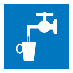 Наклейка D-02 «Питьевая вода»